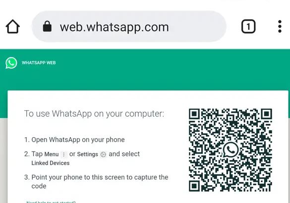 Use Whatsapp Web in your Computer