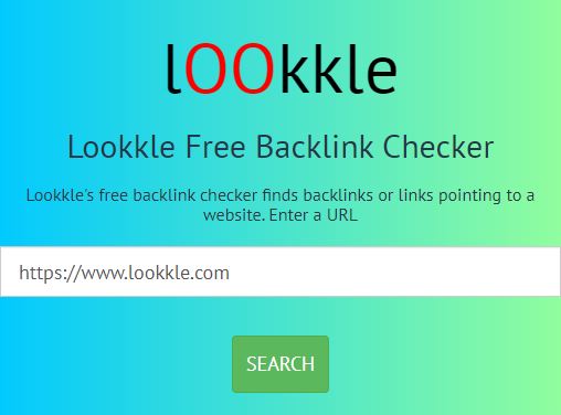 Lookkle Backlink Search