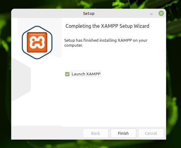 Launch Xampp