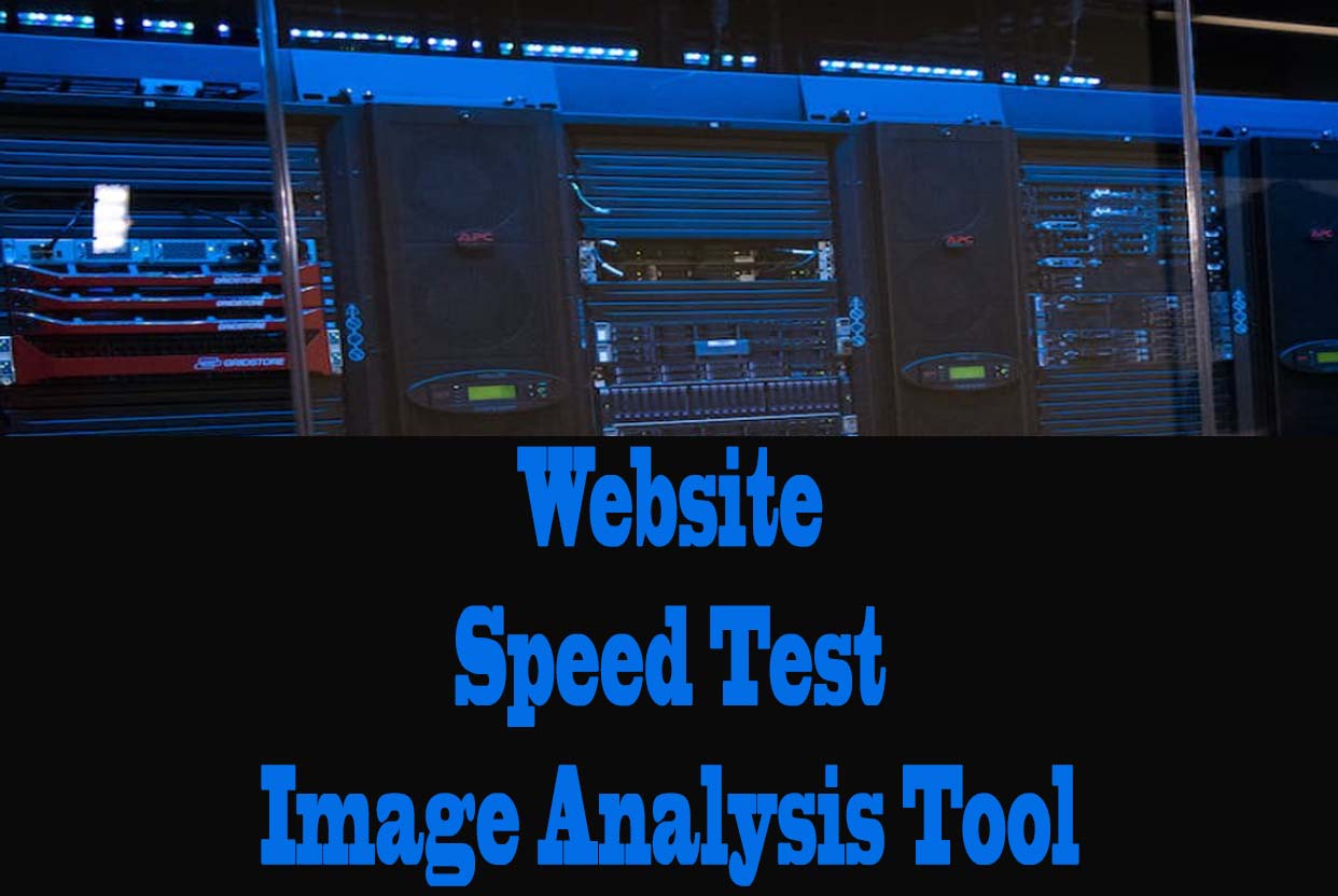 Website Speed Test Image Analysis Tool