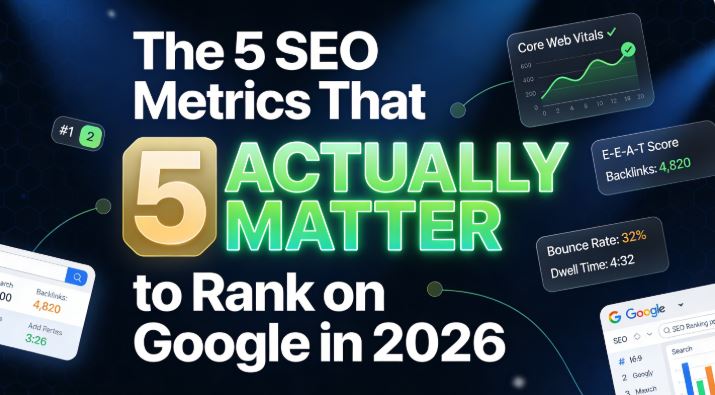 The 5 SEO Metrics That Really Matter for Ranking on Google in 2026
