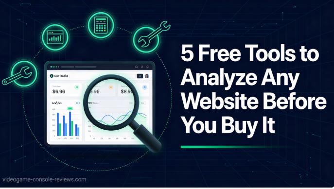 5 Free Tools to Analyze Any Website Before You Buy It