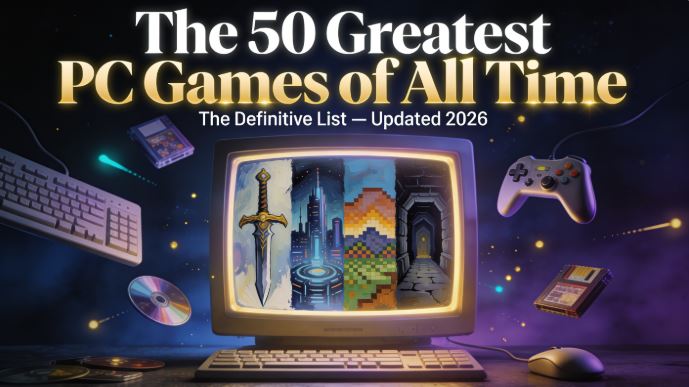 🎮 The 50 Greatest PC Games of All Time – The Definitive List 2026