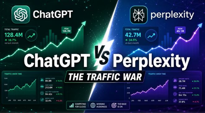 ChatGPT vs. Perplexity: Who is the true king of referral traffic in August 2026?