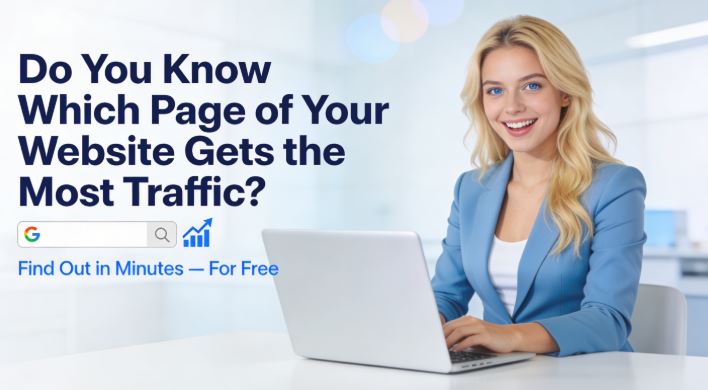 Do you know which page on your website receives the most traffic?