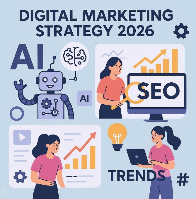 Digital Marketing Strategy 2026: AI, SEO & Trends