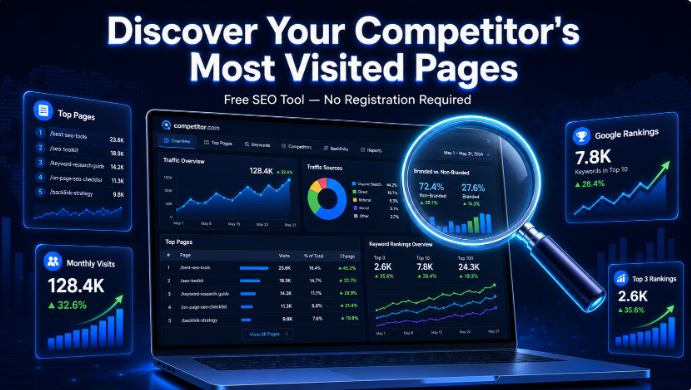 🔍 ¿Sabes Cuáles Son las Páginas Web más Visitadas de tu Competencia? Ahora Puedes Averiguarlo Gratis