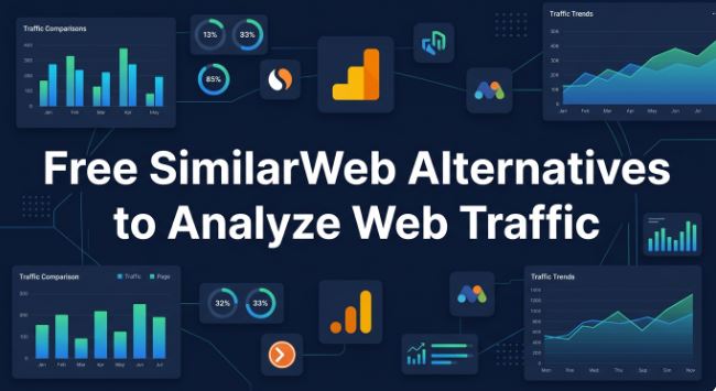 Kostenlose Alternativen zu SimilarWeb zur Analyse des Web-Traffics