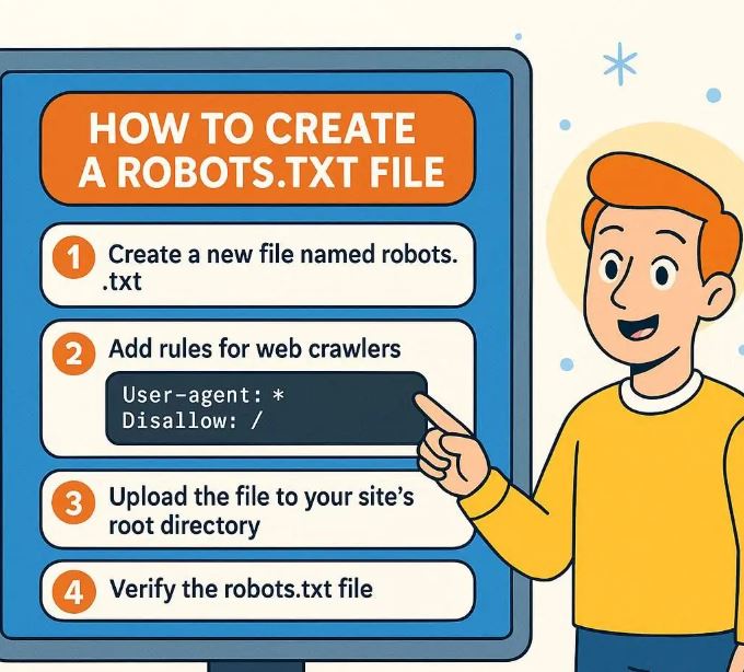 How to create robots.txt file for Website