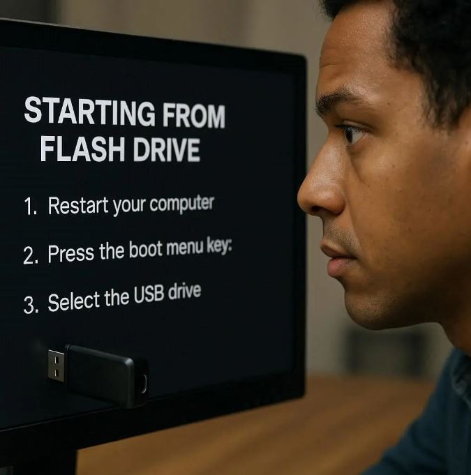 How to Start an Operating System from a Flash Drive