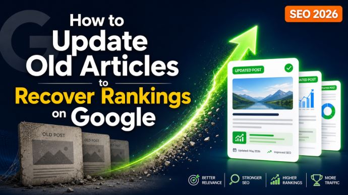 Wie Sie alte Artikel aktualisieren, um bei Google wieder bessere Platzierungen zu erzielen
