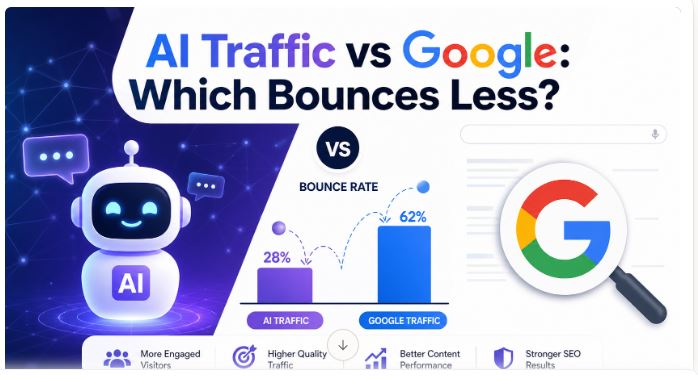 AI traffic vs. Google SEO: Which keeps users on a website longer?
