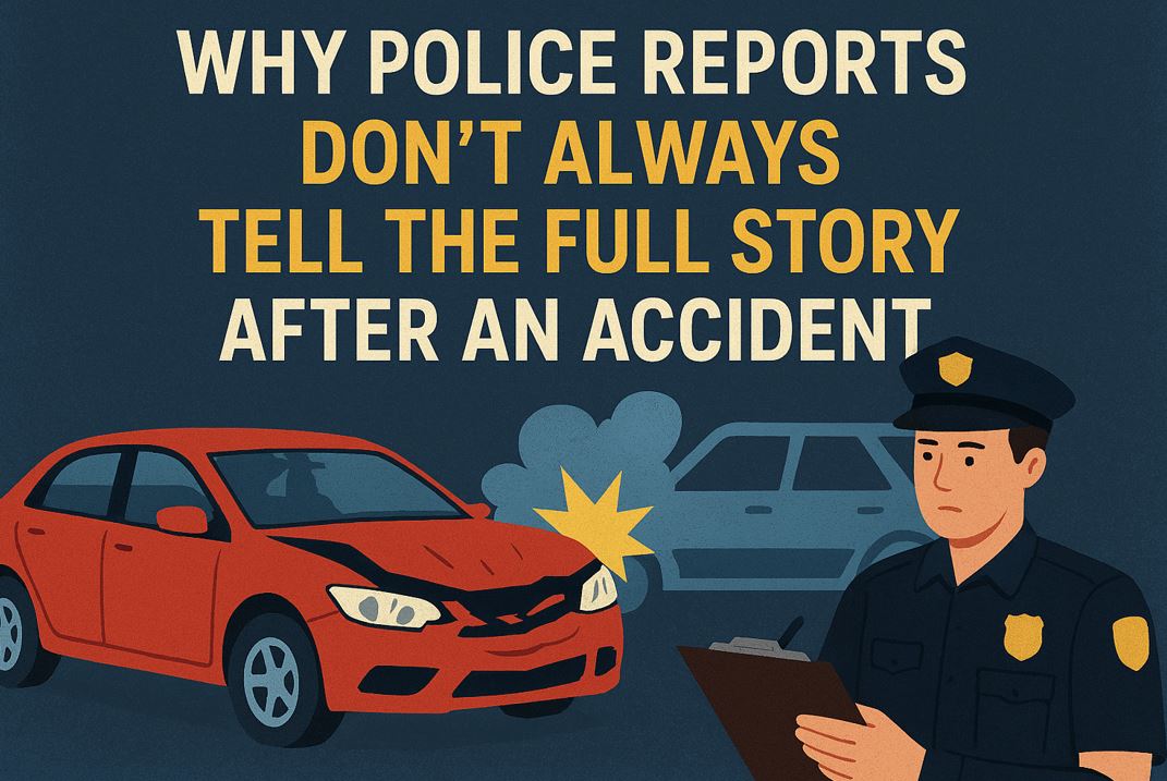 Why Police Reports Don’t Always Tell the Full Story After an Accident