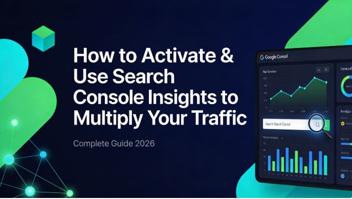 Cómo Activar y Usar Search Console Insights para Multiplicar tu Tráfico (Guía 2026)