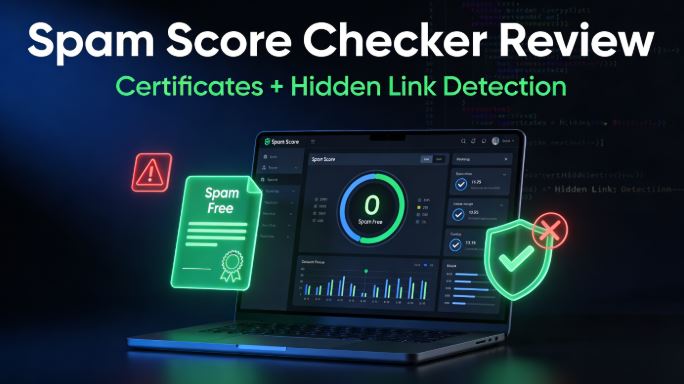Spam Checker Review: Downloadable Certificates + Hidden Link Detection