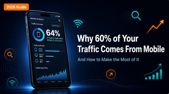 📱 Why 60% of Your Web Traffic Comes from Mobile and How to Take Advantage of It in 2026