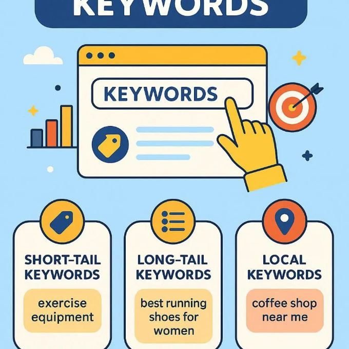 Types of keywords in SEO with examples (2025 Guide)