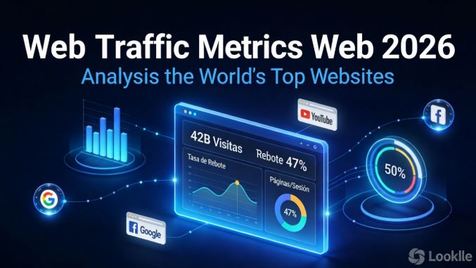 📊 Web Traffic Metrics 2026: Visits, Pages per Session, and Bounce Rate of Global Leaders