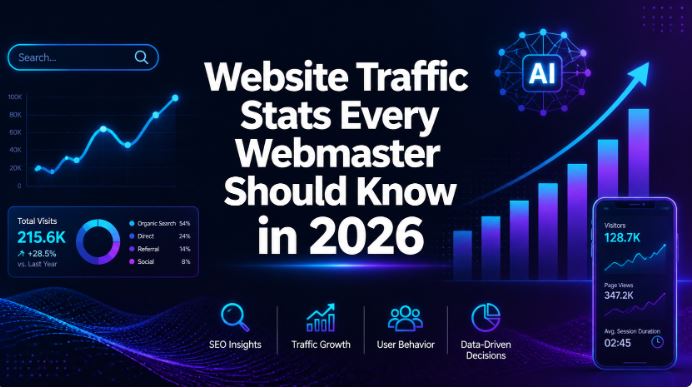 Web traffic statistics that every webmaster should know in 2026